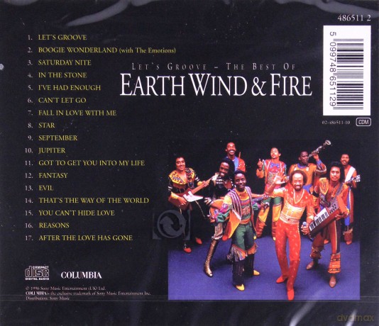 Earth, Wind & Fire: Let's Groove - The Best Of [CD]