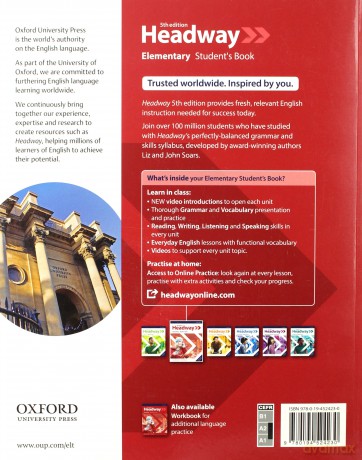 Headway 5E Elementary podręcznik + online practice [KSIĄŻKA]