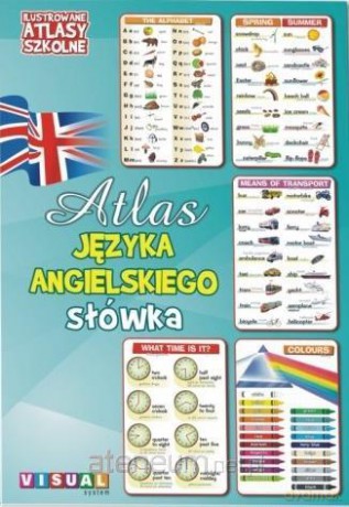 Ilustrowany atlas szkolny. Atlas języka angielskiego słówka [KSIĄŻKA]