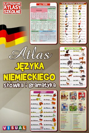 Ilustrowany atlas szkolny. Atlas języka niemieckiego [KSIĄŻKA]