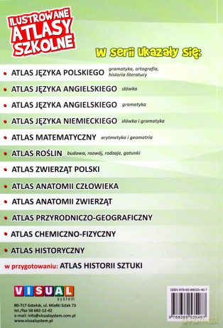 Ilustrowany atlas szkolny. Atlas języka polskiego [KSIĄŻKA]