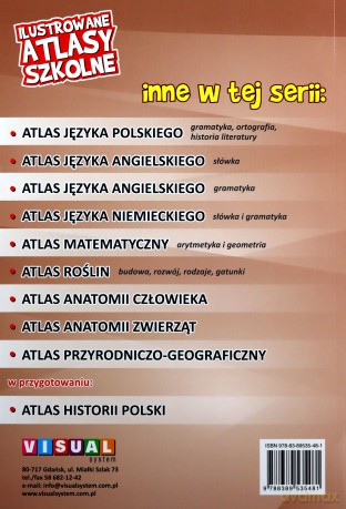Ilustrowany atlas szkolny. Atlas zwierząt Polski [KSIĄŻKA]