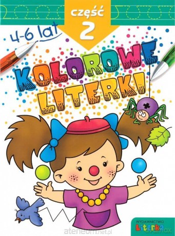 Kolorowe literki część 2 [KSIĄŻKA]