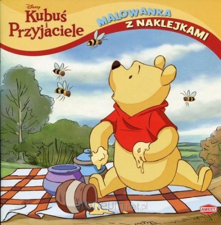 Kubuś i Przyjaciele. Malowanka z naklejkami [KSIĄŻKA]