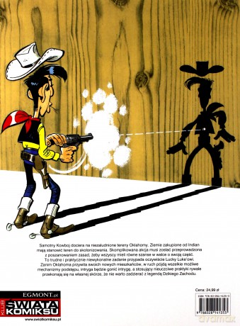 Lucky Luke (Tom 14) Na podbój Oklahomy [KOMIKS]