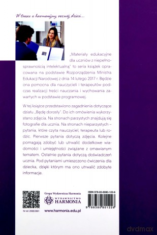 Materiały edukacyjne - Będę dorosły [KSIĄŻKA]
