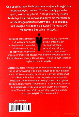 Mężczyzna bez winy i wstydu - Krystyna Romanowska, Wojciech Kruczyński [KSIĄŻKA]