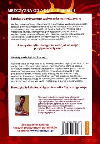 Mężczyzna od A do Z - Piotr Mart [KSIĄŻKA]