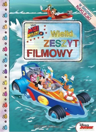 Miki i Raźni Rajdowcy. Wielki zeszyt filmowy [KSIĄŻKA]