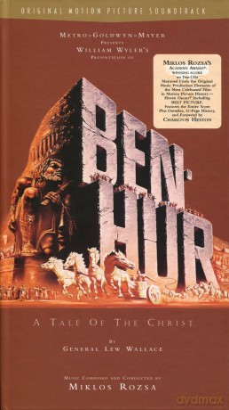 Ben Hur soundtrack (Limited Edition) Special Packaging (Miklós Rózsa) [2CD]