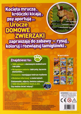 National Geographic Kids. Domowe zwierzaki [KSIĄŻKA]