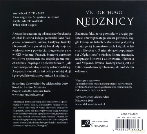 Nędznicy - Victor Hugo [AUDIOBOOK]