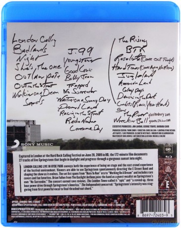 Bruce Springsteen & The E St: London Calling: Live In Hyde Park [Blu-Ray]