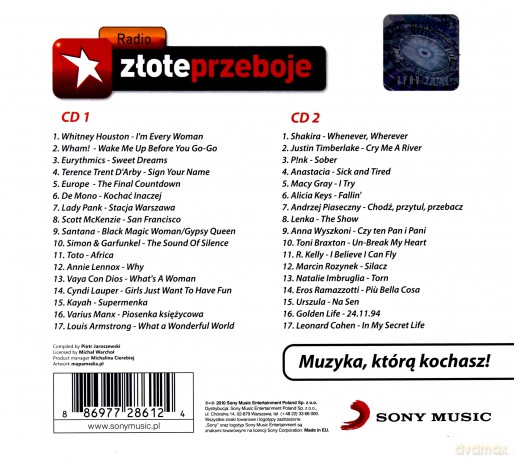 Radio Złote Przeboje - Muzyka Którą Kochasz (digipack) [2CD]