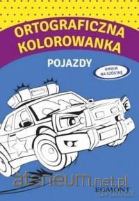 Ortograficzna kolorowanka z pojazdami [KSIĄŻKA]