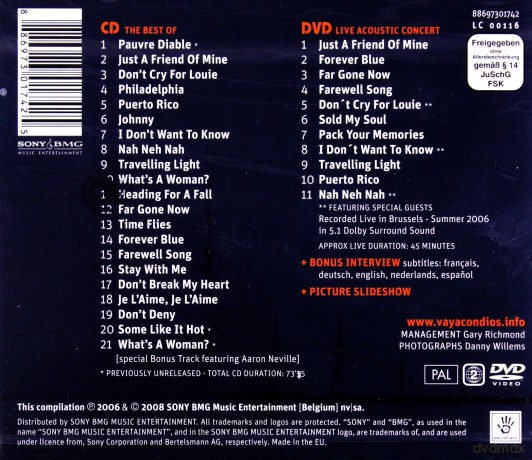 Vaya Con Dios: Ultimate Collection [CD]+[DVD]