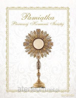 Pamiątka Pierwszej Komunii Świętej (monstrancja) [KSIĄŻKA]