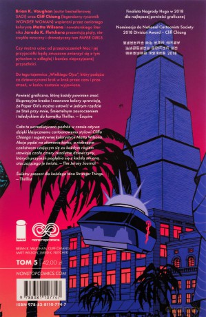 Paper Girls 5 - Brian K. Vaughan [KOMIKS]