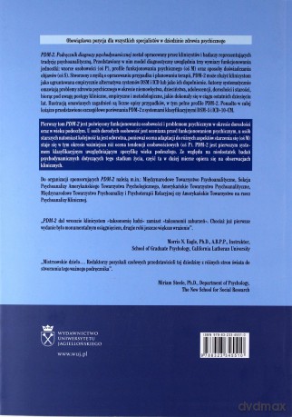 PDM-2. Podręcznik diagnozy psychodynamicznej (Tom 1) [KSIĄŻKA]