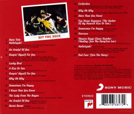 Hit the Deck soundtrack (Cała Naprzód) [CD]