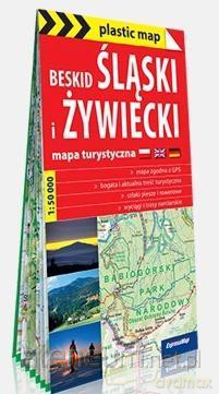 Plastic map Beskid Ślaski i Żywiecki mapa