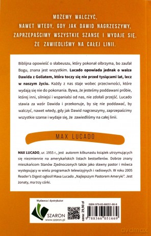 Pokonaj swojego Goliata - Max Lucado [KSIĄŻKA]