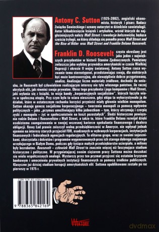 Roosvelt człowiek Wall Street - Antony C. Sutton [KSIĄŻKA]