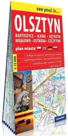 See you! in Olsztyn 1:15 000 plan miasta