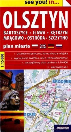 See you! in Olsztyn 1:15 000 plan miasta