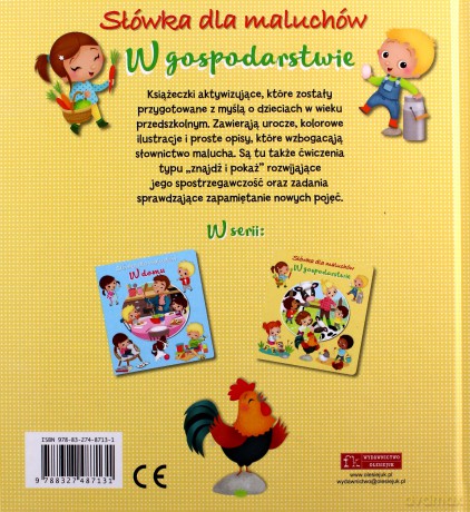 Słówka dla maluchów. W gospodarstwie - Nathalie Belineau, Emily Beaumont [KSIĄŻKA]