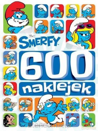 Smerfy. 600 naklejek [KSIĄŻKA]