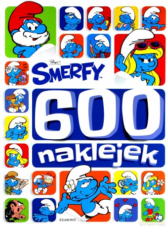 Smerfy. 600 naklejek [KSIĄŻKA]