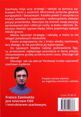 Szachowy Ninja - Franco Zaninotto [KSIĄŻKA]