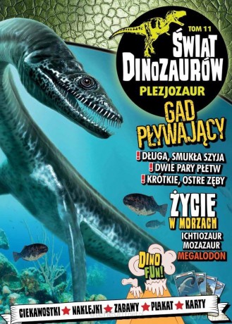 Świat Dinozaurów (Tom 11) Plezjozaur [KSIĄŻKA]