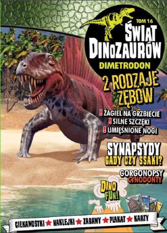 Świat Dinozaurów (Tom 16) Dimetrodon [KSIĄŻKA]