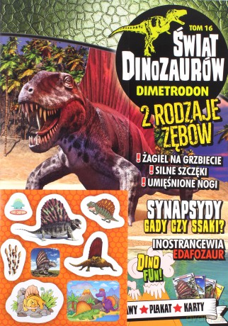 Świat Dinozaurów (Tom 16) Dimetrodon [KSIĄŻKA]