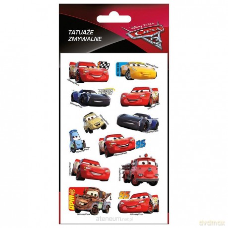 Tatuaże zmywalne Cars