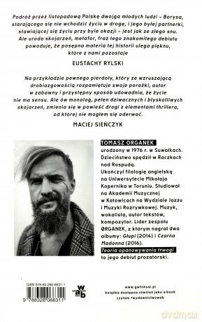 Teoria opanowywania trwogi - Tomasz Organek [KSIĄŻKA]