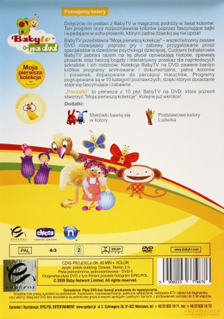 Baby TV 1: Poznajemy kolory (BabyTV) [DVD]