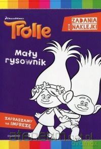 Trolle Zadania i naklejki. Mały rysownik [KSIĄŻKA]
