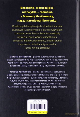 Trudno z miłości się podnieść - Manuela Gretkowska, Patrycja Pustkowiak [KSIĄŻKA]