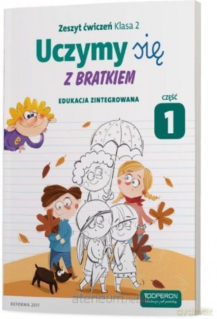 Uczymy się z Bratkiem 2 Zeszyt ćwiczeń cz. 1 [KSIĄŻKA]