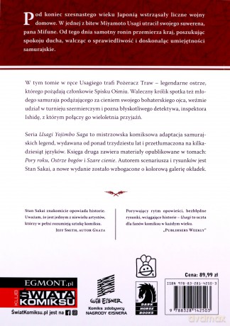 Usagi Yojimbo Saga. Księga 2 - Stan Sakai, Stan Sakai, Jarosław Grzędowicz [KOMIKS]