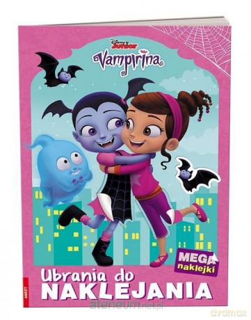 Vampirina. Ubrania do Naklejania [KSIĄŻKA]