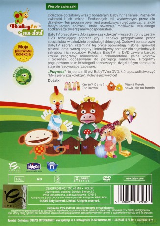 Baby TV 2: Wesołe Zwierzaki (BabyTV) [DVD]