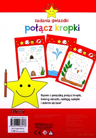 Zadania gwiazdki. Połącz kropki [KSIĄŻKA]