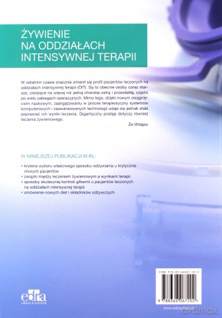 Żywienie na oddziałach intensywnej terapii - Pierre Singer [KSIĄŻKA]