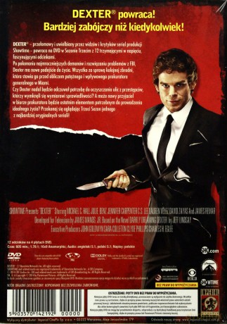Dexter sezon 3 [4DVD]