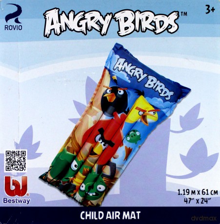 Materac 119x61 cm Angry Birds