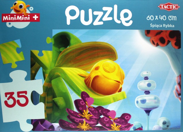 TACTIC MiniMini Giant 35 el. Śpiąca Rybka [PUZZLE]